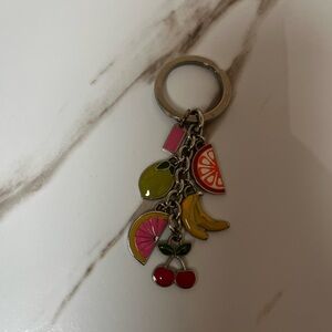 Coach Fruit Charm Keychain